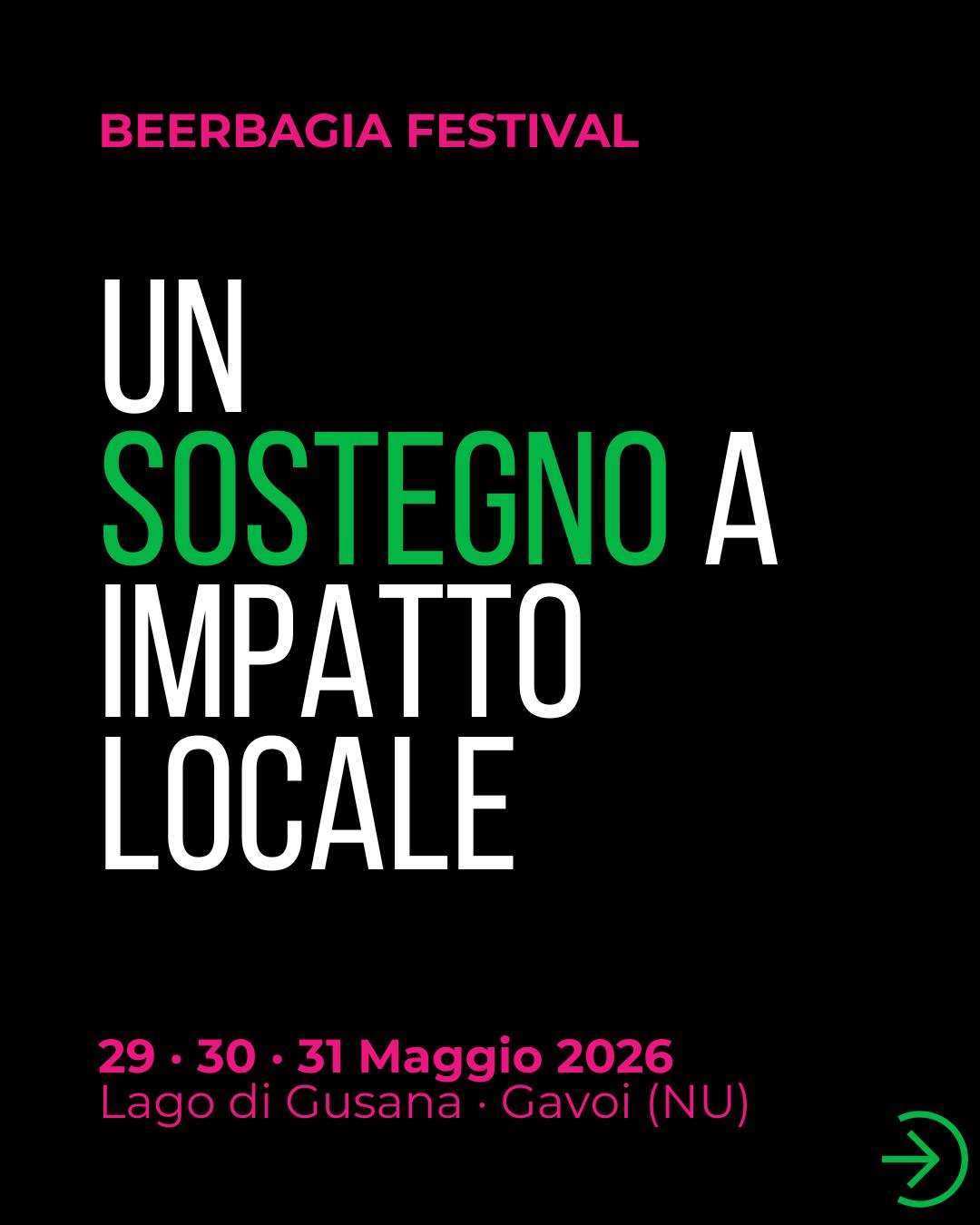 Un festival gratuito, alla quarta edizione, in un'area interna della Sardegna. Dietro ci sono persone e aziende che hanno scelto di credere nel progetto, chi con un sostegno strutturale, chi mettendo a disposizione mezzi e lavoro, chi aiutandoci a farci vedere.
La nostra gratitudine è immensa
Ci vediamo al lago 🍺
BEERBAGIA FESTIVAL
29,30,31 maggio- Lago di Gusana
#beerbagia2026