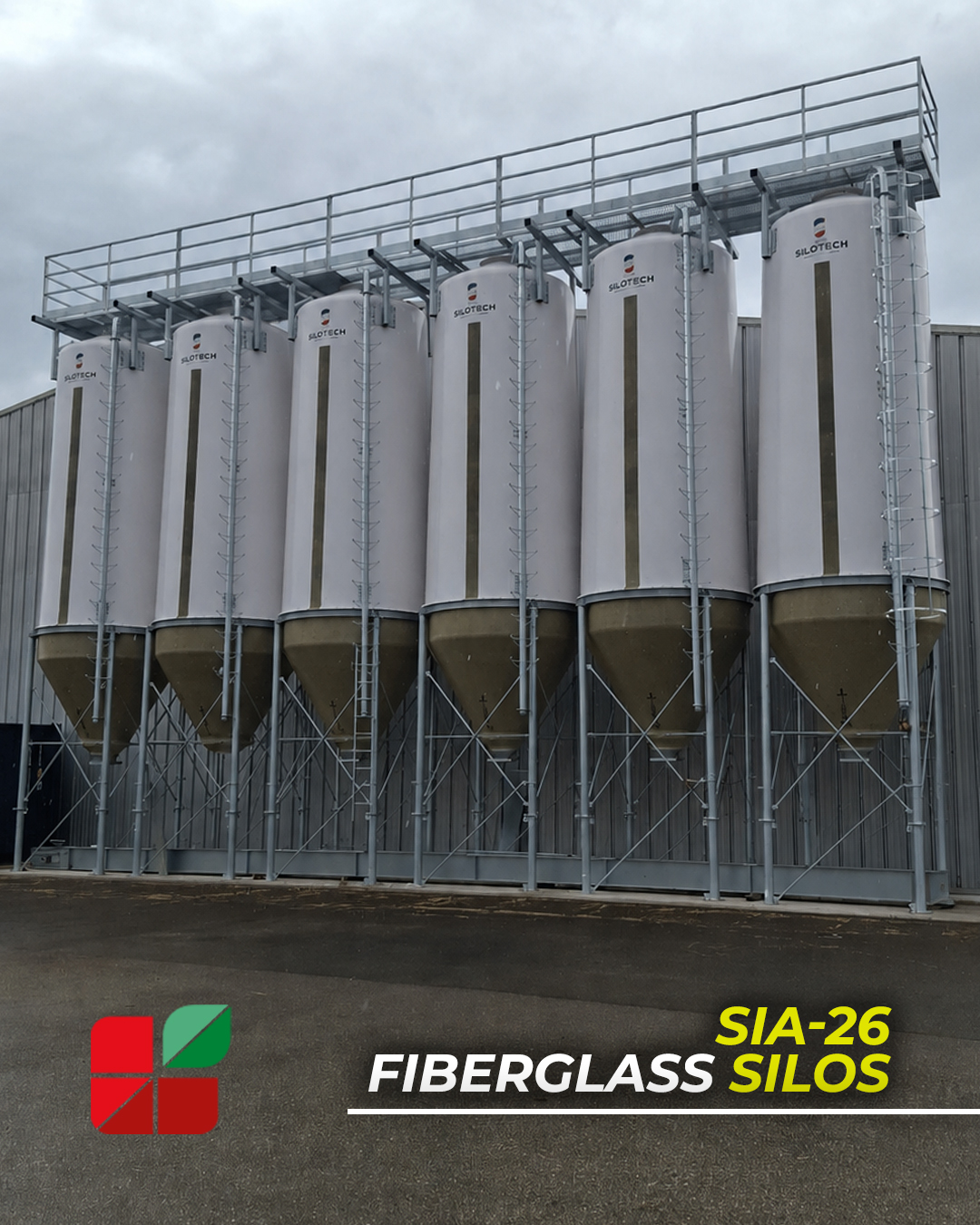 🚜 New installation in France 🇫🇷
➡️Another successful project delivered by AGRITECH! 💪
✔️A battery of 6 SIA26 fiberglass silos has been successfully installed in France, providing reliable and efficient feed storage for a modern livestock operation. 🌾🐄
Designed for durability, easy maintenance and optimal feed preservation, our SIA silos help farmers protect what matters most: feed quality and farm efficiency.
👏 Thank you to our customer for trusting our solutions.
We are proud to support livestock farmers across Europe—one installation at a time! 🌍💚
#Agritech #FiberglassSilos #SIA26 #France #LivestockFarming #FeedStorage #AgriTech 🚜🌱