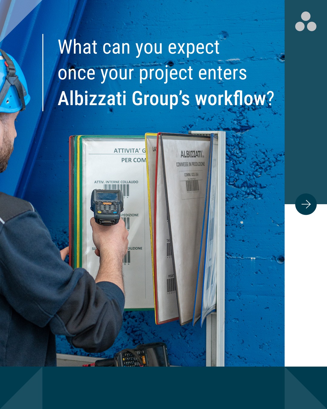 Managing a complex project also means knowing exactly what happens at every stage.
Albizzati Group connects every activity within a single tracked workflow, turning project data into greater visibility, coordination and operational control.
Because better information means better project management.
#AlbizzatiGroup #HeavyIndustry #PowerGeneration #OilAndGas #DefenceAndATC