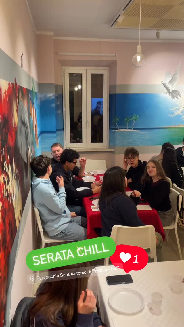 Serata Chill in Casa dei Giovani… per incontrarsi con gioia e semplicità! #giovanifrancescani #insiemeèpiùbello #adolescenti Serata Chill in Casa dei Giovani… per incontrarsi con gioia e semplicità! #giovanifrancescani #insiemeèpiùbello #adolescenti