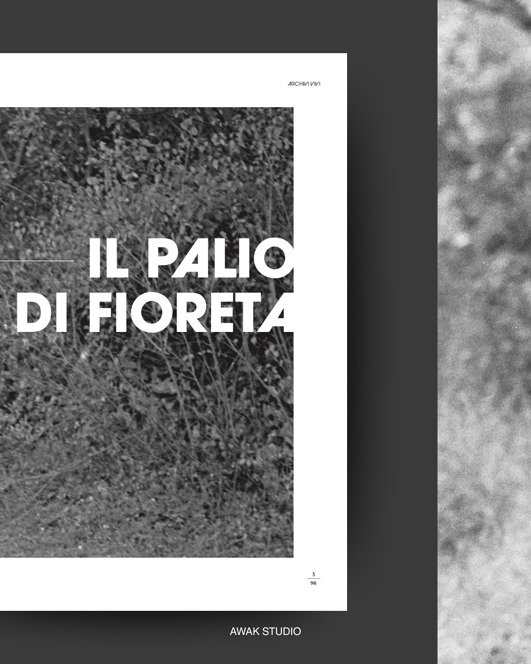 Presentiamo “Il Palio di Fioreta”, primo volume della collana ARCHIVIVIVI, nato dalla collaborazione fra Edizioni Il Leccio e Officine della Memoria.
Il volume raccoglie gli straordinari scatti in bianco e nero del fotografo senese Mario Appiani, tesoro dell’Archivio Officine della Memoria, che ha saputo catturare la spontaneità, la giovinezza e il desiderio di comunità di quei momenti.
All’interno, un video realizzato da Moviement HD, accessibile tramite QR code: i protagonisti di allora ripercorrono quei momenti in un dialogo spontaneo, sincero, carico di emozione e nostalgia.
Crediti
Archivio fotografico
OFFICINE DELLA MEMORIA @officine_memoria
Pubblicazione a cura di
ARCHIVIVIVI
Ed. IL LECCIO
Progetto grafico e impaginazione
AWAK STUDIO @awakstudio
in collaborazione con
MOVIEMENT HD @moviementhd