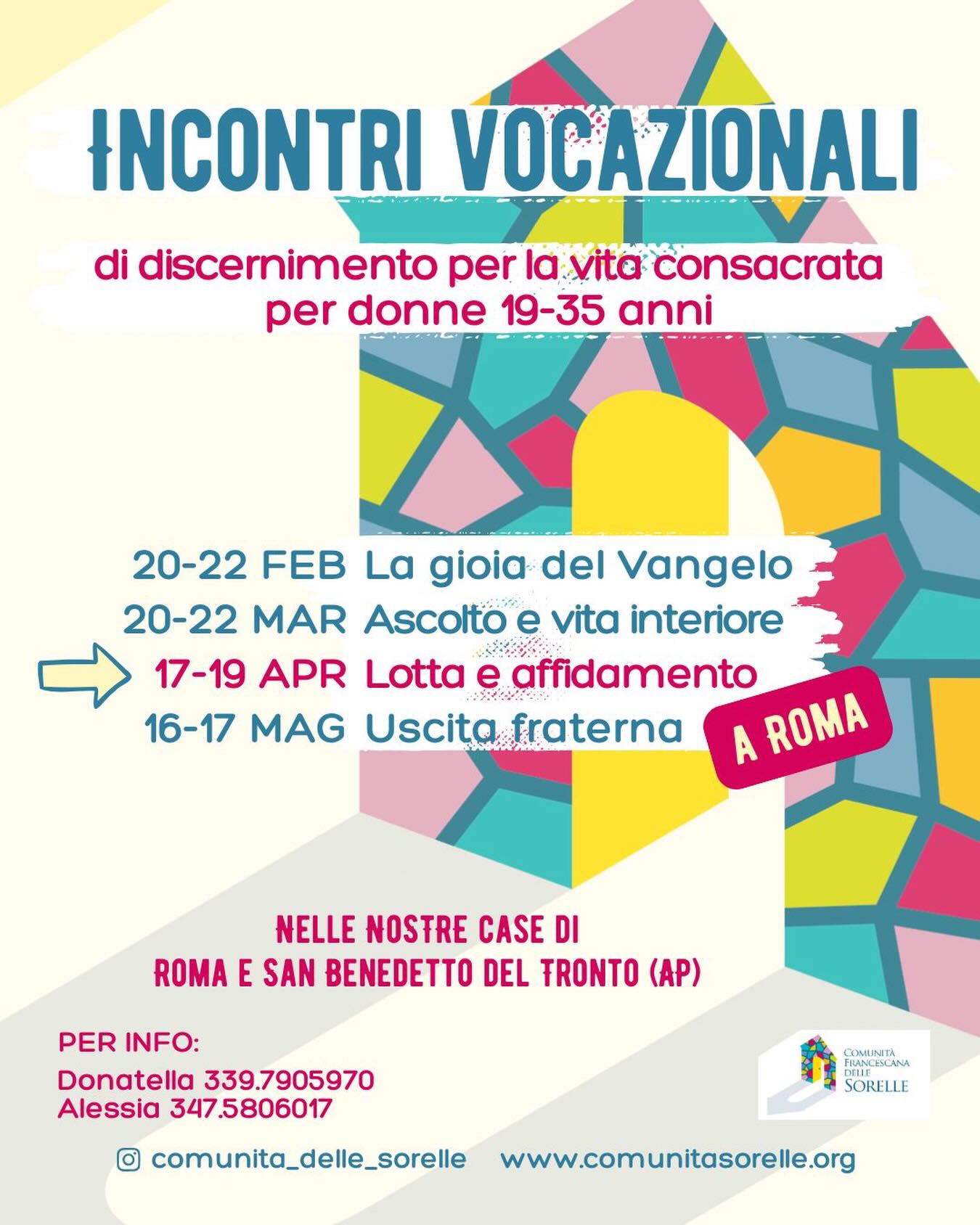 Ci vediamo oggi a #Roma per il terzo incontro vocazionale! 😊 Ci vediamo oggi a #Roma per il terzo incontro vocazionale! 😊